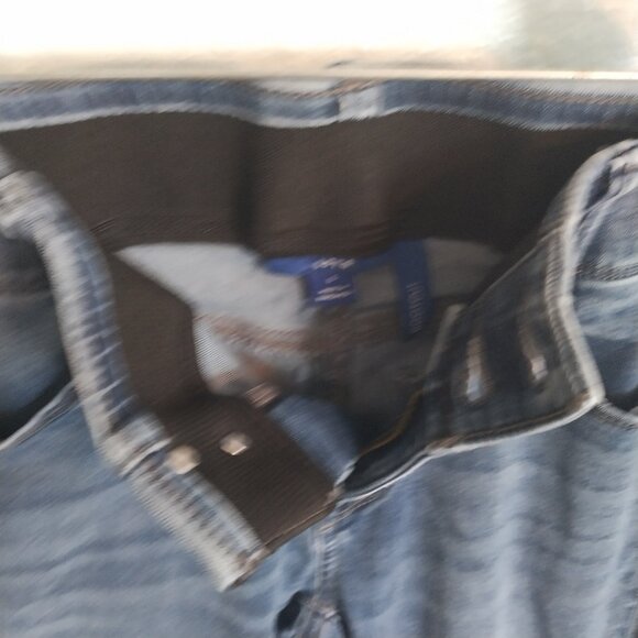 Apt. 9 Women's Bootcut Jeans Double Button Elastic Waistband Size 6 - Picture 8 of 10